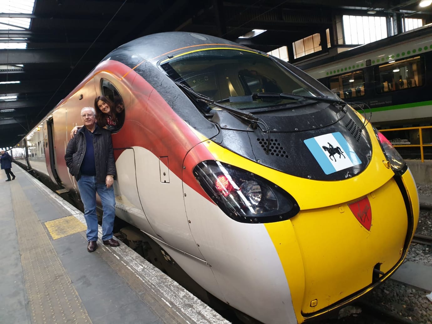 Virgin Trains flies the flag for Coventry
