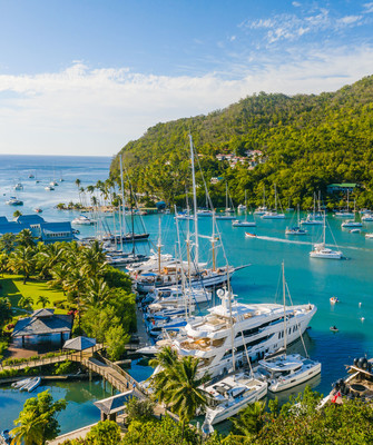 Marigot Bay Marina Reopens as Saint Lucia Port of Entry