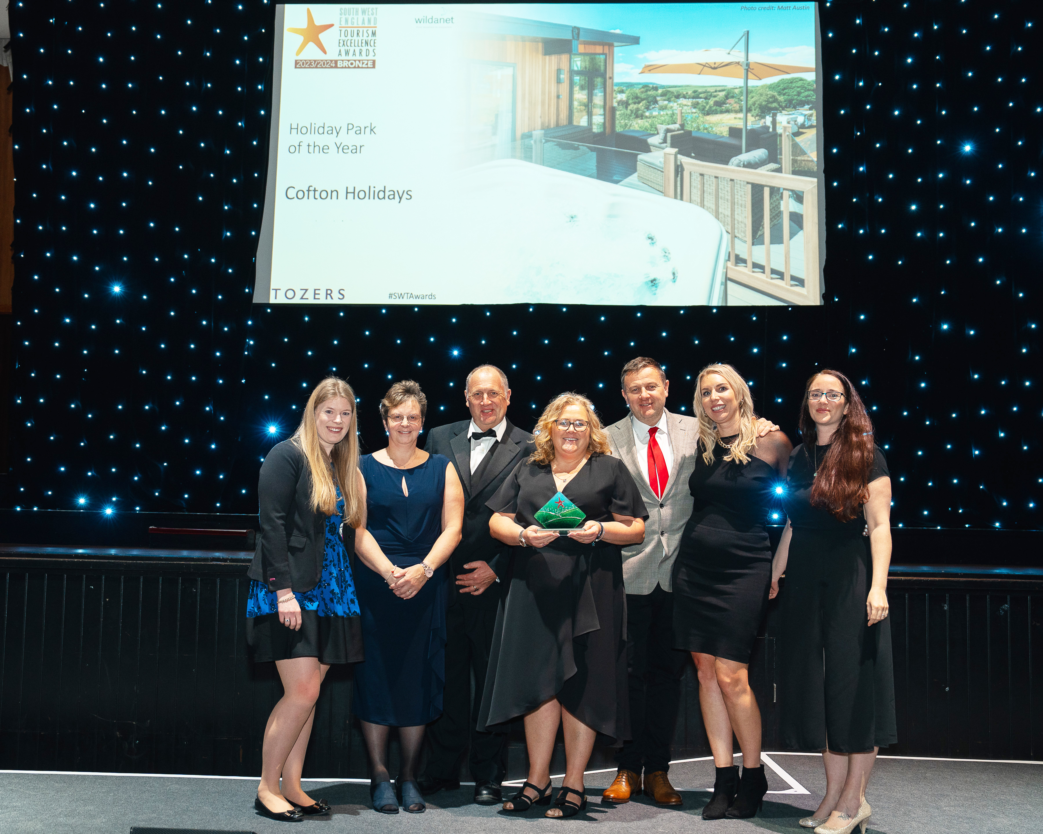 Cofton Holidays - South West Awards - Holiday Park of the Year