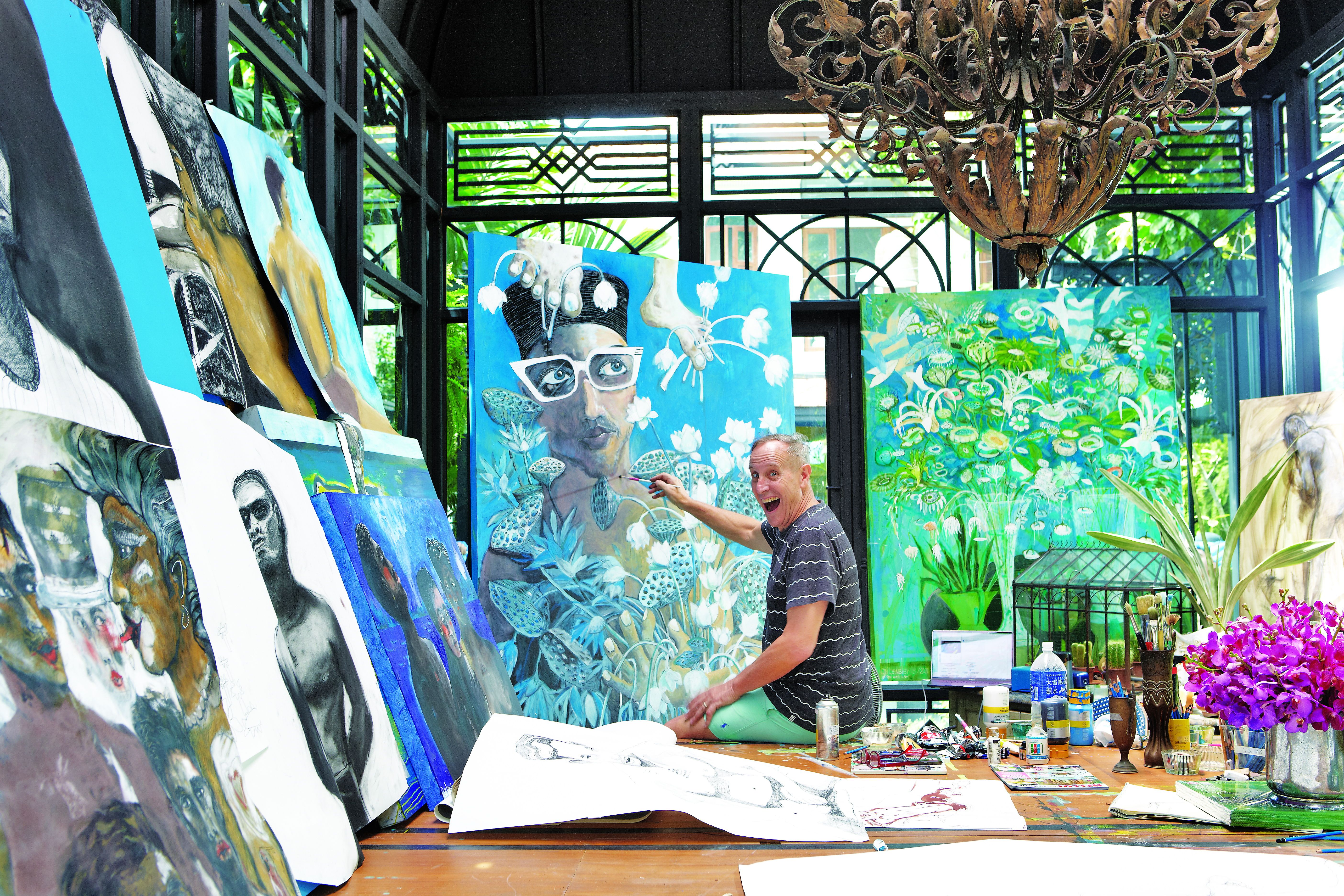 Bill Bensley to Exhibit Series of New Works at Four Seasons Hotel